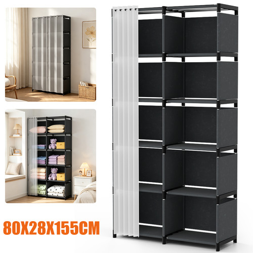 Large closet wardrobe sturdy - large,