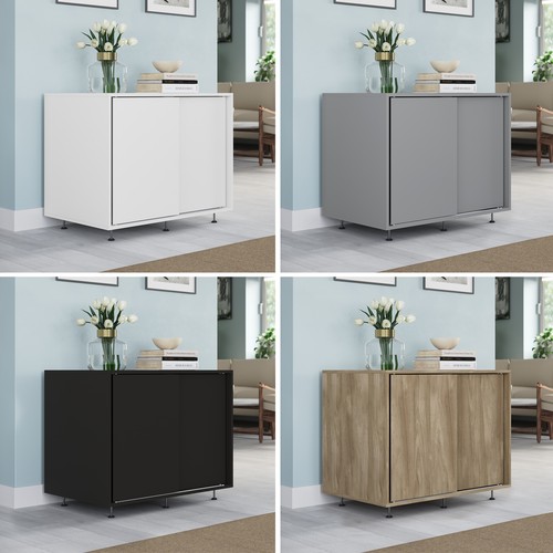 Door sliding chest cabinet - chest,
