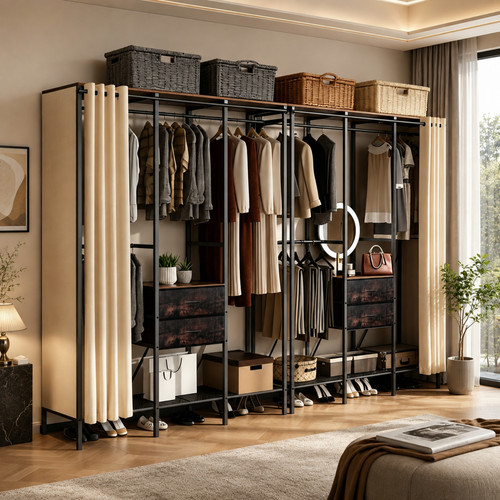 Xxl industrial closet wardrobe - industrial,
