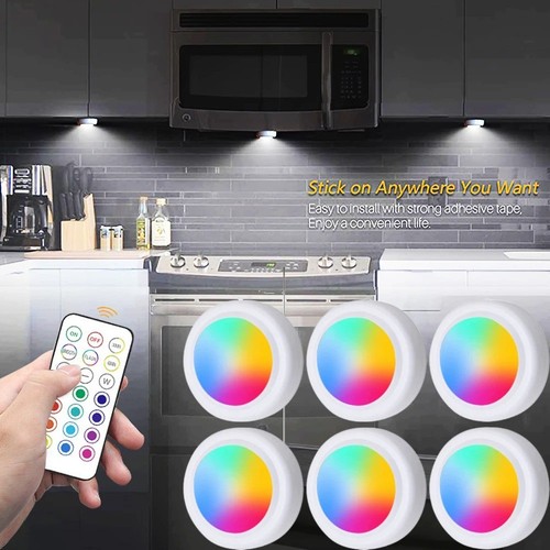 Wireless led puck light - light, pack