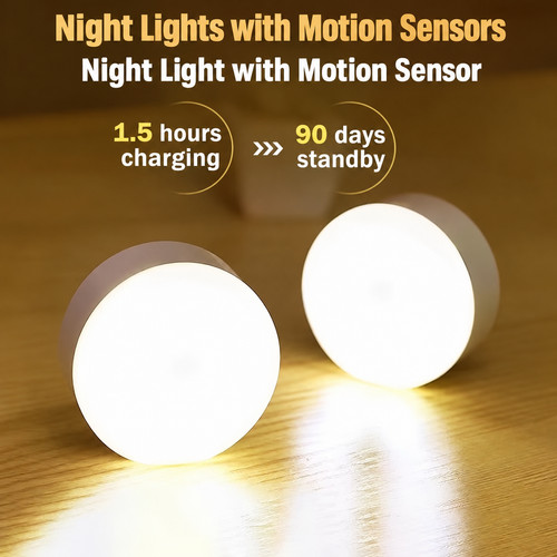 Led motion sensor night - led,