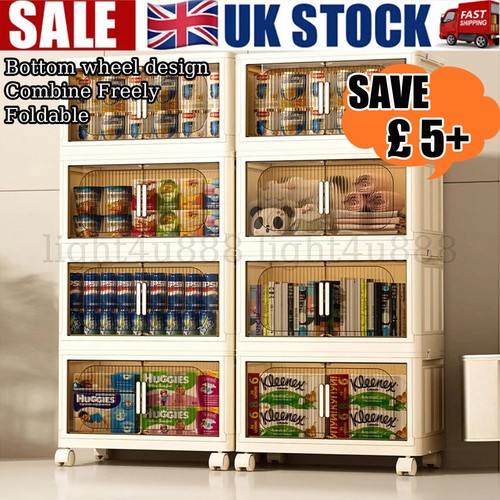 Foldable plastic storage - 4/5,