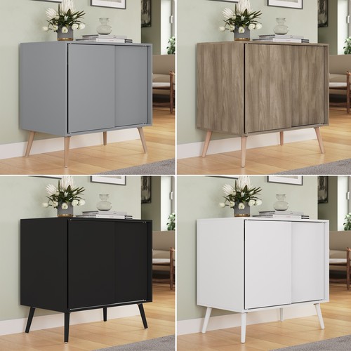 Door sliding chest cabinet - chest,